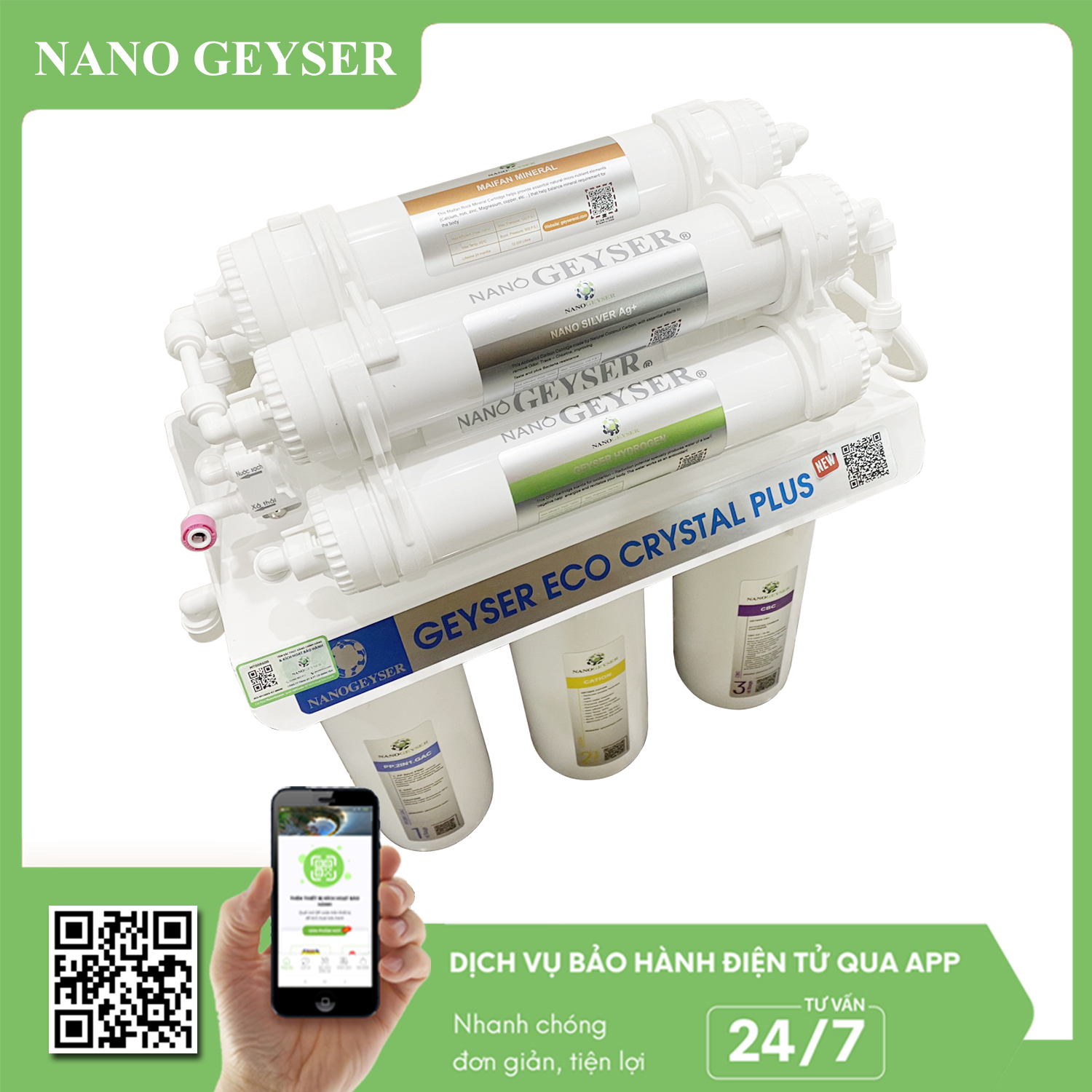 Máy lọc nước nano giá bao nhiêu? Bảng giá chi tiết nhất